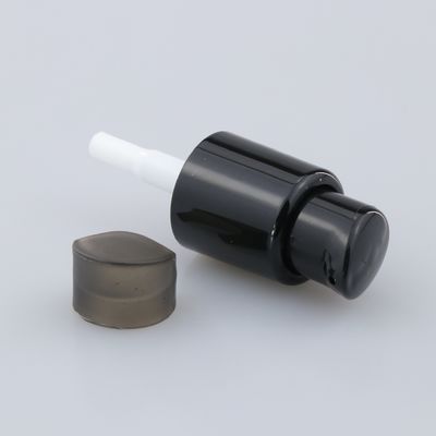 18/410 20/410 24mm Lotion Pump Black Ribbed 28mm Nail Hand Cream เครื่องปั๊มฝาพลาสติก